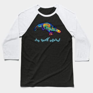 Platypus Spirit Animal Baseball T-Shirt